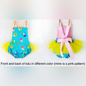 Baby Shark Romper, Size 6-12m